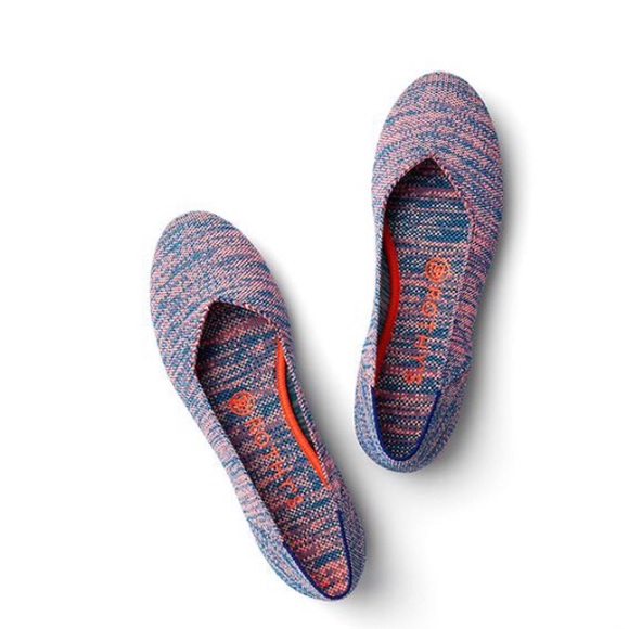 Rothy’s Turquoise Melange Flats Size 12 NWT - Picture 5 of 5